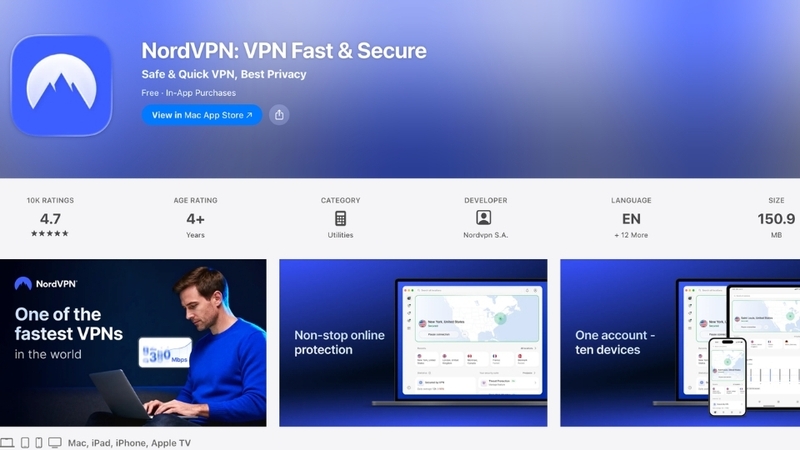 NordVPN: VPN Fast & Secure