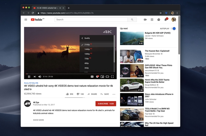 Phát video trên web trong Safari trên máy Mac - Hình 10