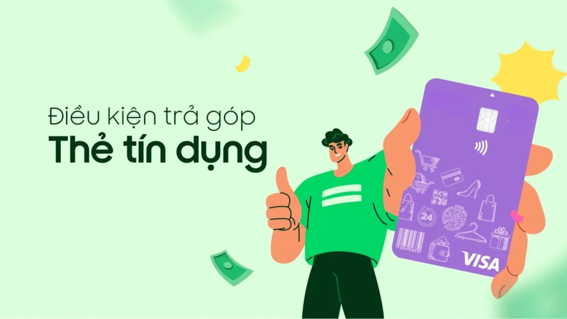 Điều kiện cần có để mua trả góp qua thẻ tín dụng