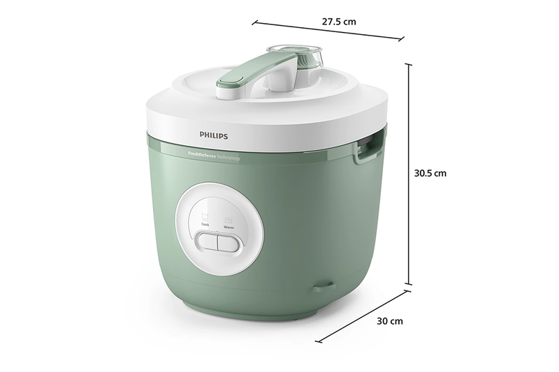 Nồi cơm điện Philips HD3212/32 1.8 lít di chuyển dễ dàng