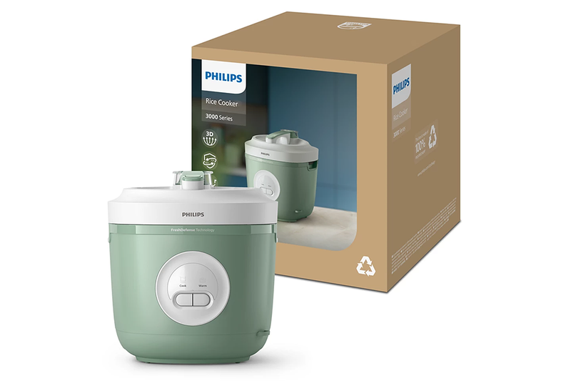 Nồi cơm điện Philips HD3212/32 1.8 lít hiện đại nổi bật