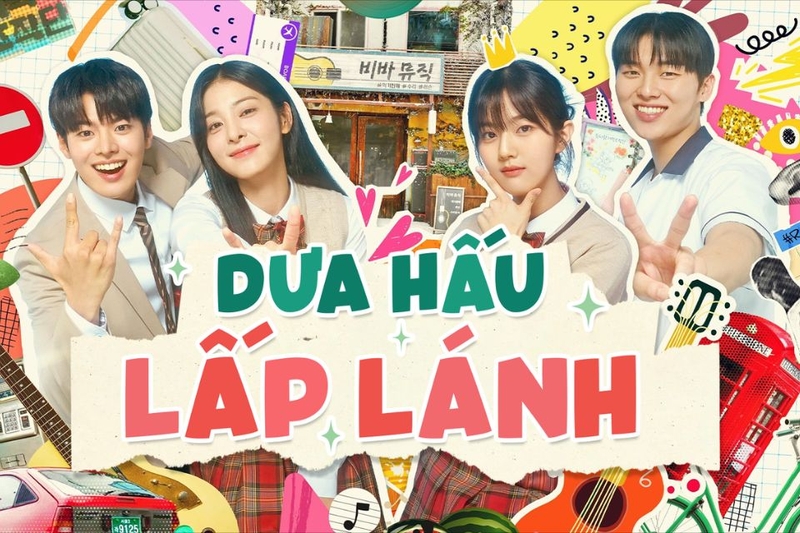 Dưa hấu lấp lánh