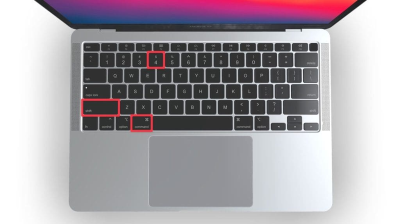 Phím Printscreen chụp màn hình trên máy MacBook ở đâu 3