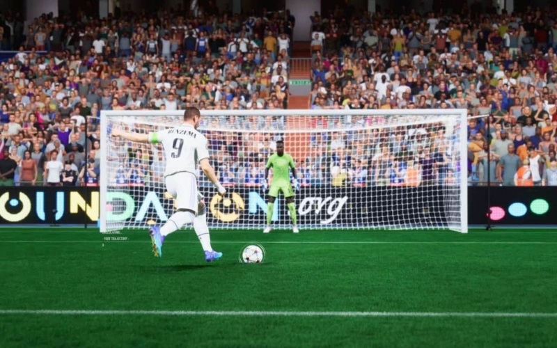 Phím tắt khi đá penalty