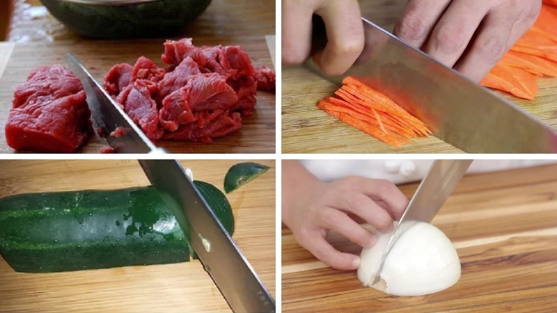 Bước 1: Chuẩn bị nguyên liệu
