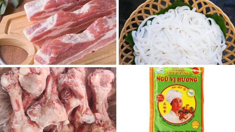 Nguyên liệu cần chuẩn bị