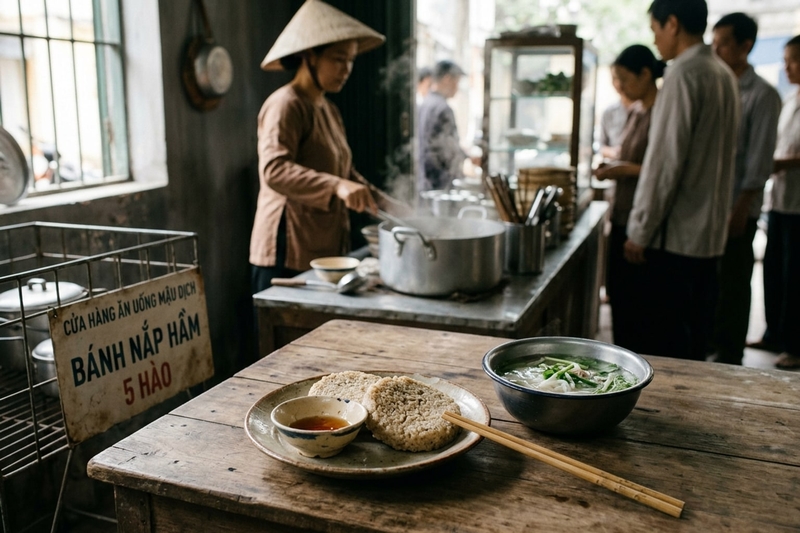 Bánh nắp hầm và những sáng tạo ẩm thực thời chiến