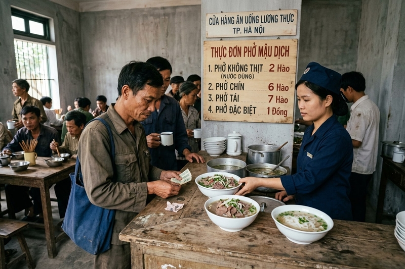 Mức giá và sự khác biệt giữa các loại phở mậu dịch