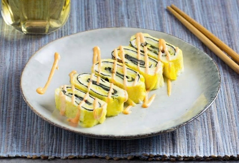 phô mai trứng cuộn ảnh 8
