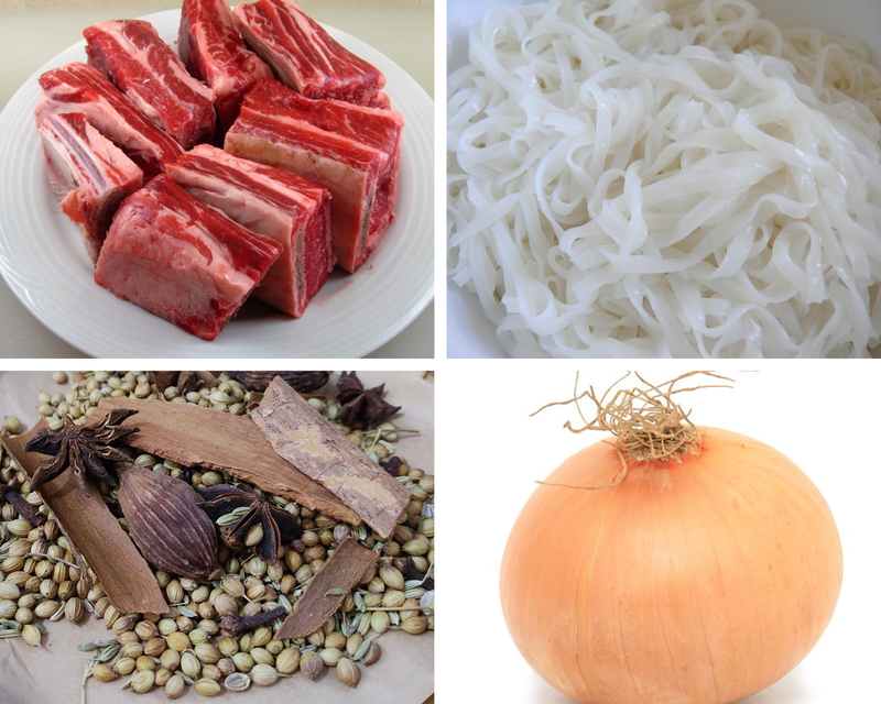 phở sườn bò 1
