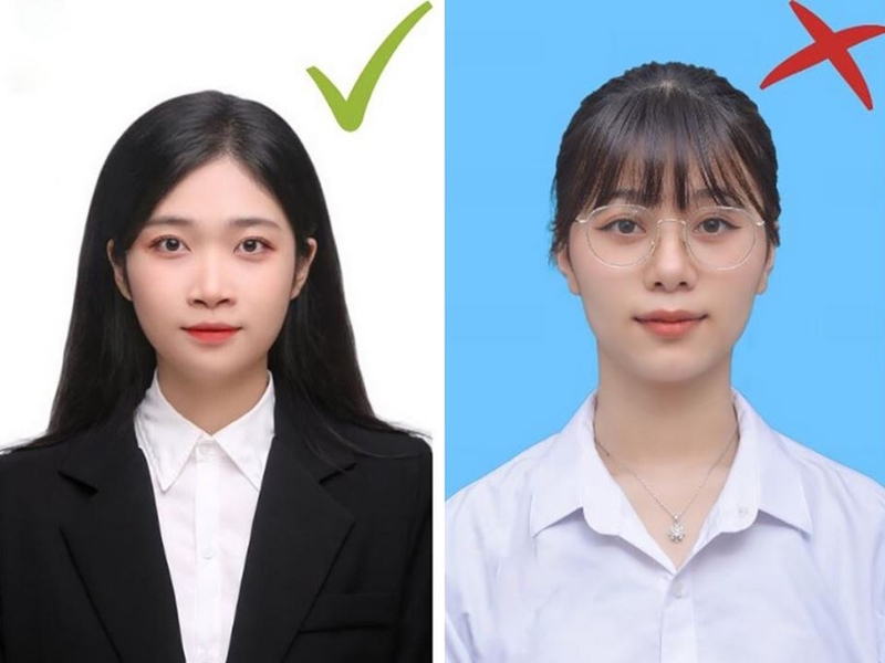 Màu sắc thực của phông nền không đúng tiêu chuẩn