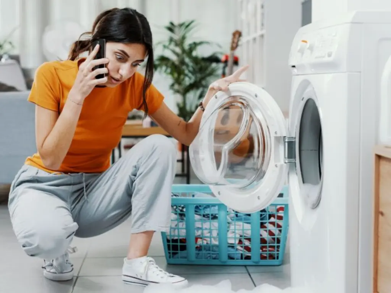 dau hieu nhan biet phot may giat electrolux bi hong
