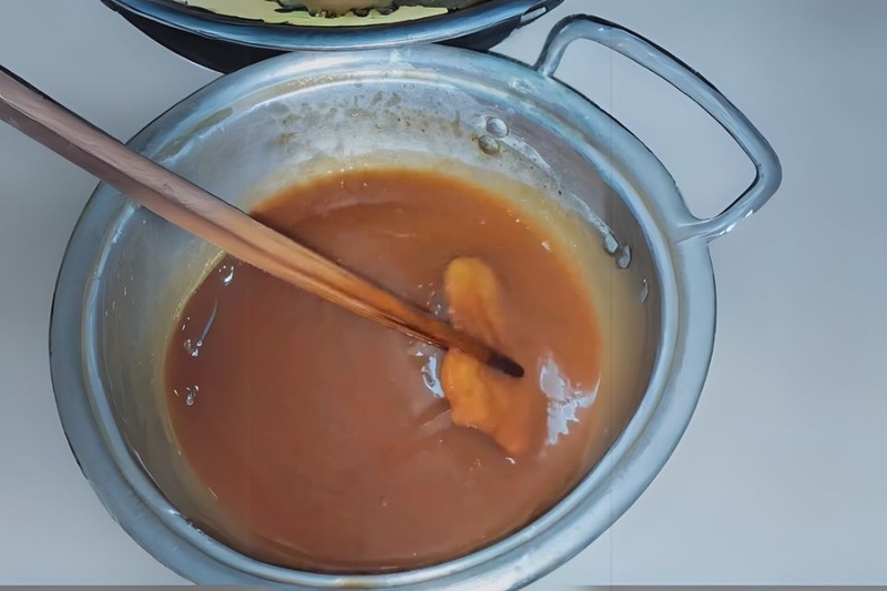 phủ bánh gạo mật ong