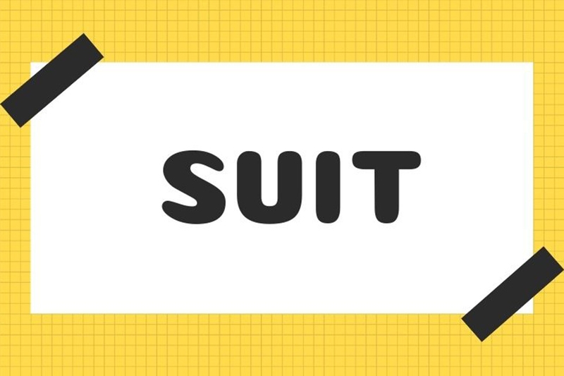 Suit dùng khi nói về sự phù hợp với người hoặc hoàn cảnh