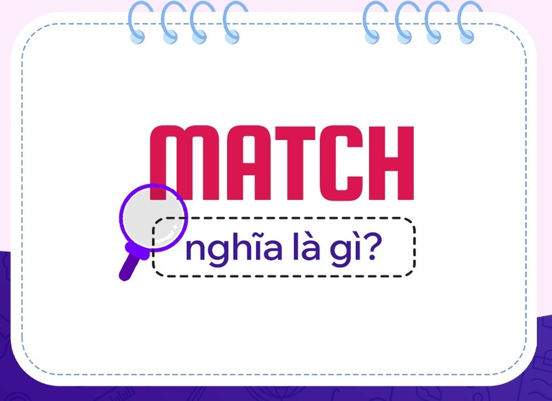 Match dùng khi nói về sự tương đồng