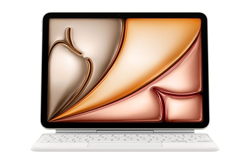 iPad Air 11 inch 2025 Magic Keyboard thiết kế trục lơ lửng nhỏ gọn