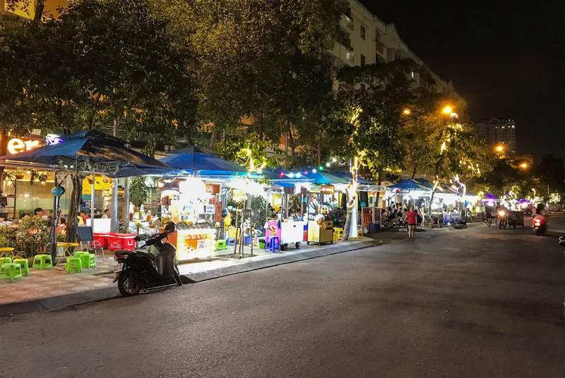 phố ẩm thực Trần Văn Kiểu