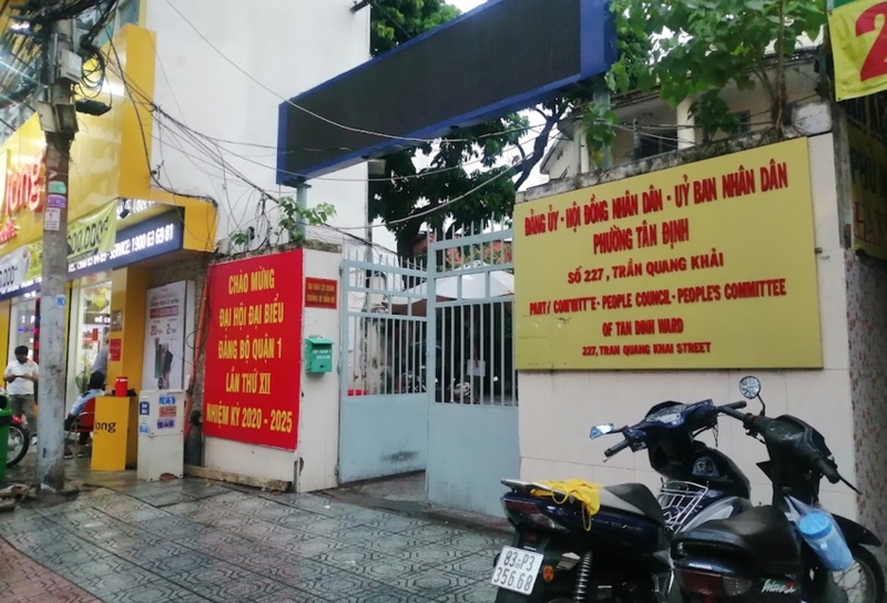 phường Tân Định của TP HCM sau sáp nhập 7