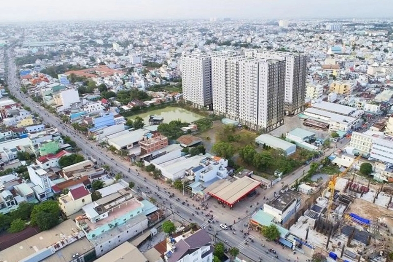 Phần thuộc phường Tân Sơn Nhì