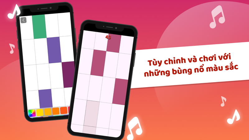 Hiệu ứng màu sắc và cảm giác chạm hoàn hảo