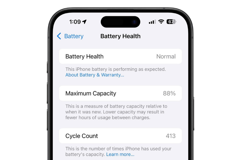 Pin iPhone còn 88%