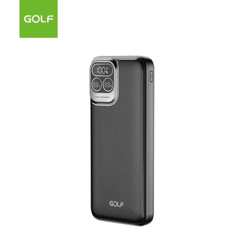 Pin sạc dự phòng 10000mAh Golf P51 22.5W màn hình Led kỹ thuật số