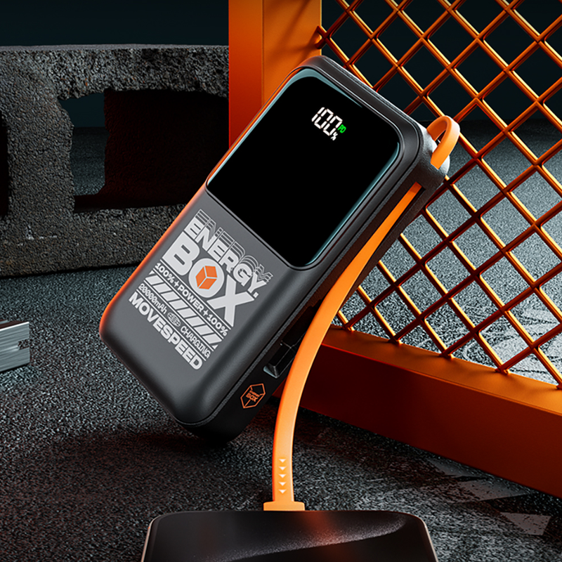 Pin sạc dự phòng 20000mAh MoveSpeed F20 22.5W ba cổng ra sạc cùng lúc nhiều thiết bị