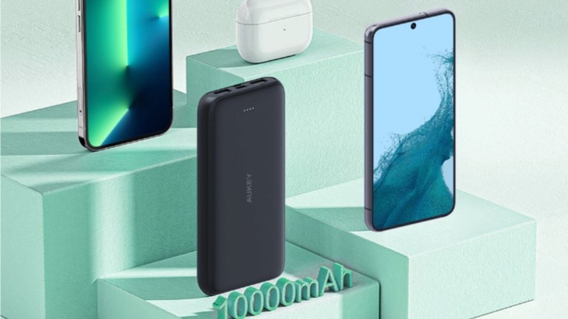 Pin sạc dự phòng Aukey Basix Slim PB-N99 10000mAh