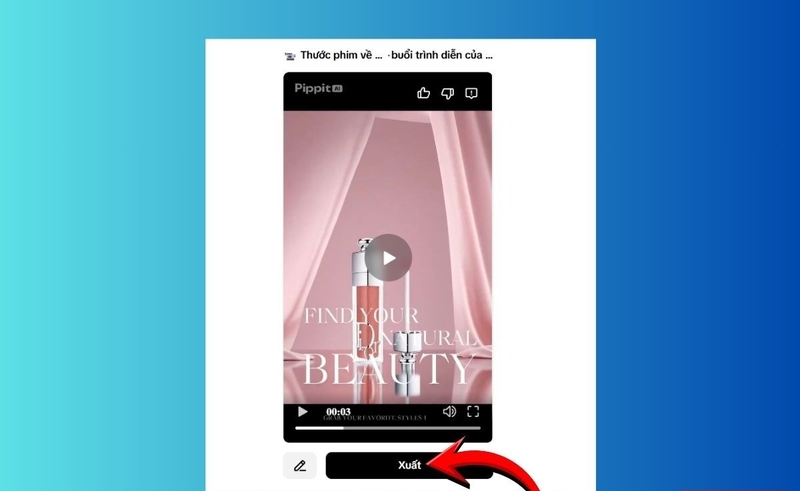 tao video marketing voi pippit ai