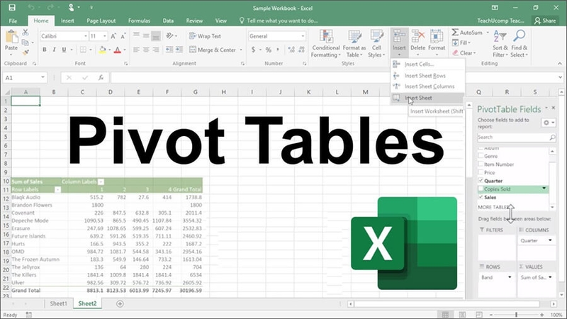 gioi thieu pivot table
