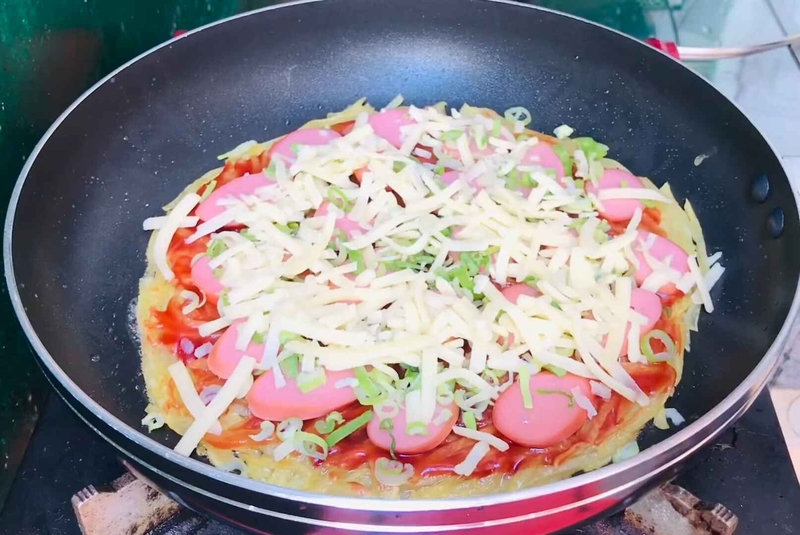 Hoàn thiện phần topping