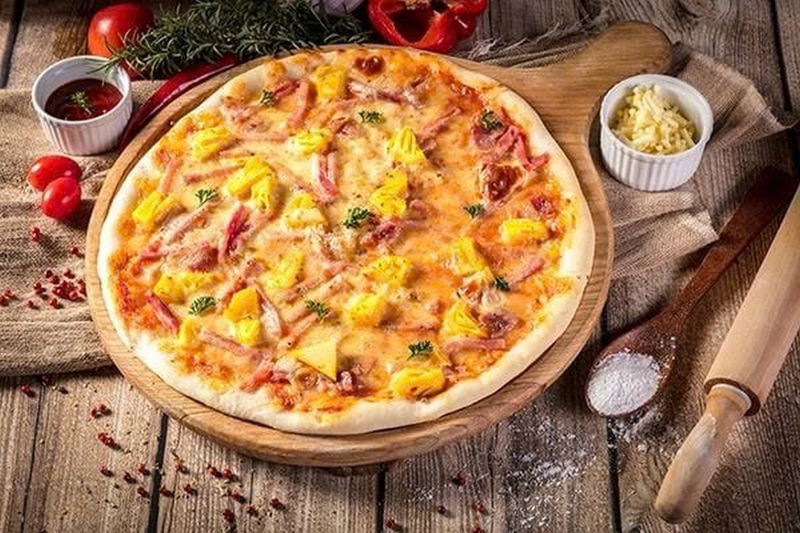 pizza bò dứa ảnh 2