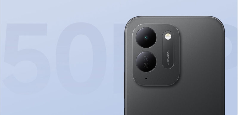 Hệ thống camera kép AI 50 MP trên POCO C95 Pro phục vụ nhu cầu chụp ảnh hằng ngày.