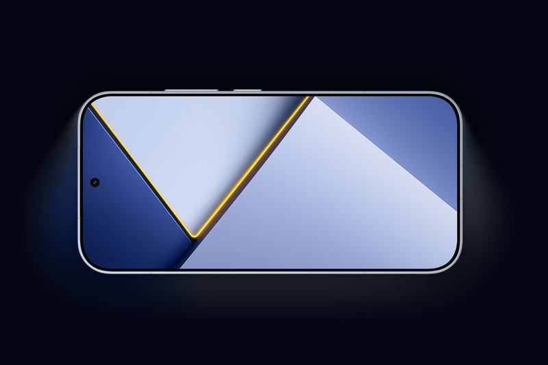 POCO X8s sở hữu màn hình AMOLED với viền mỏng, mở rộng không gian hiển thị trong thiết kế nhỏ gọn.