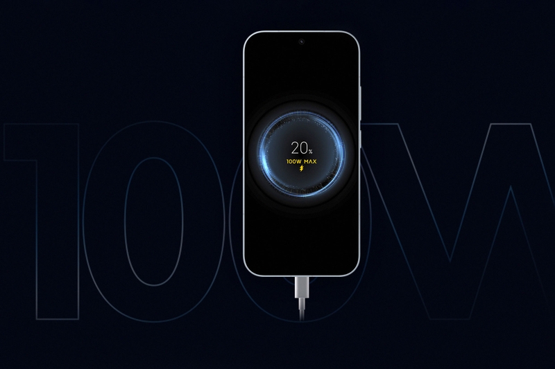 Công nghệ HyperCharge 100 W trên POCO X8s rút ngắn thời gian nạp pin.