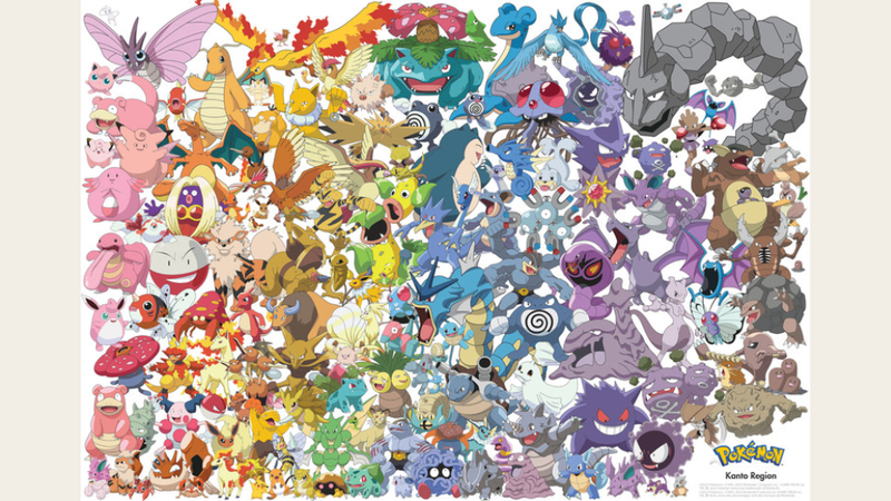 Toàn bộ Pokémon Gen 1
