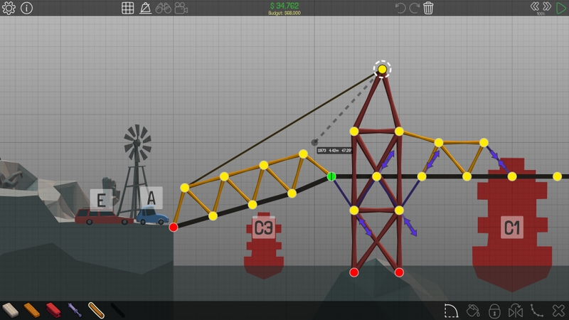 game Poly Bridge 1