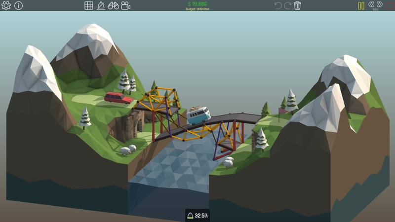 game Poly Bridge 4