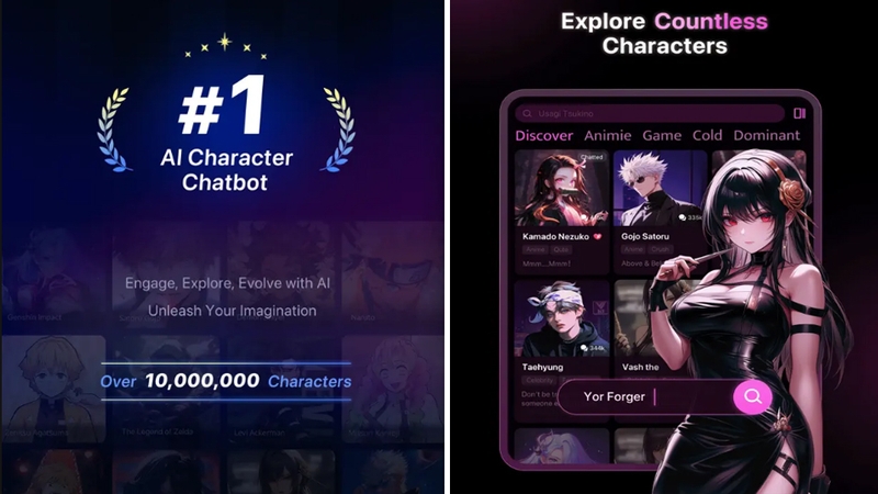 Trải nghiệm sử dụng AI trên PolyBuzz một cách cẩn trọng