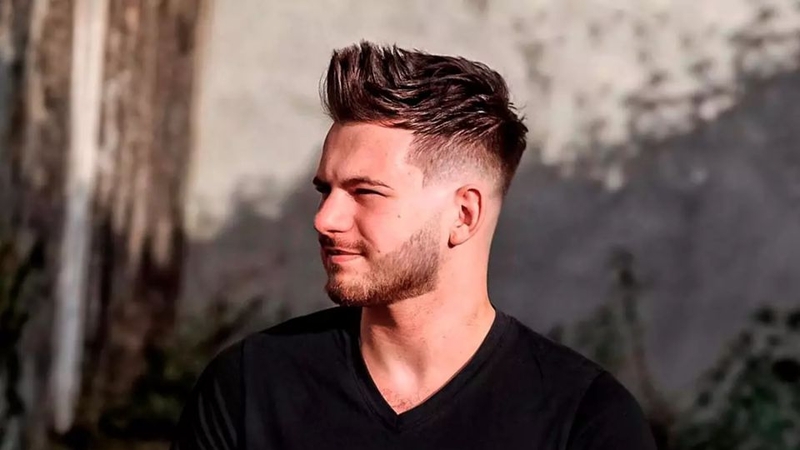 Pompadour Faux Hawk