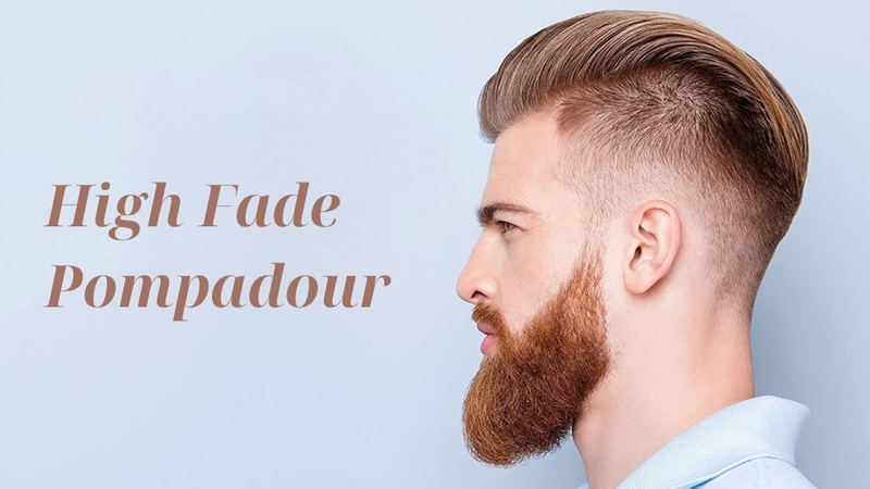 High Fade Pompadour