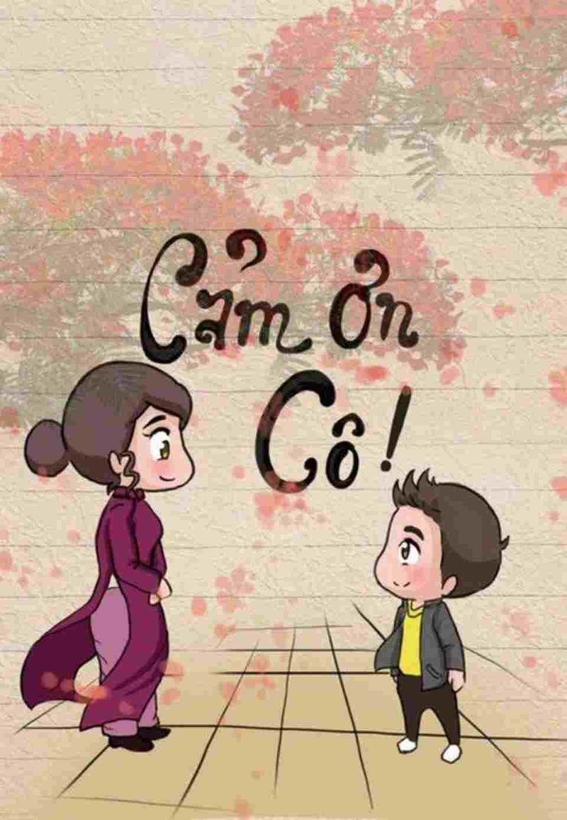 Poster ngày Nhà giáo với chủ đề tri ân