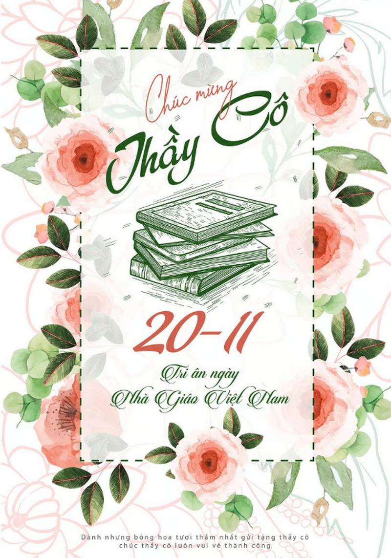 Giới thiệu về các mẫu Poster 20/11 đẹp