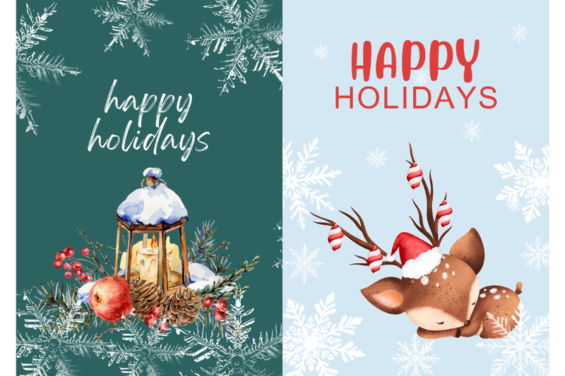 Poster Noel mang thông điệp lời chúc 1