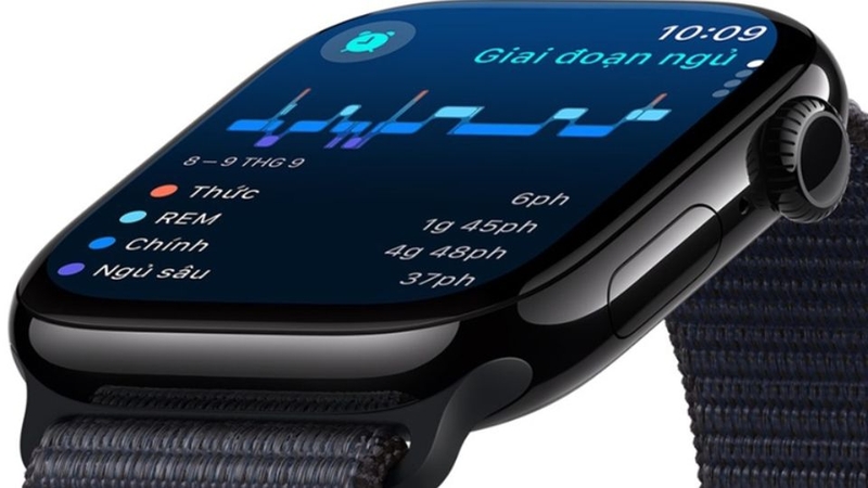 Apple Watch Series 10 GPS + Cellular 46mm viền nhôm dây cao su cỡ M/L