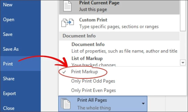 Print Markup là gì?