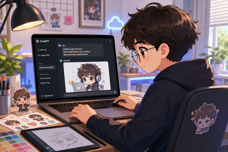 prompt tạo ảnh chibi (ảnh 1)