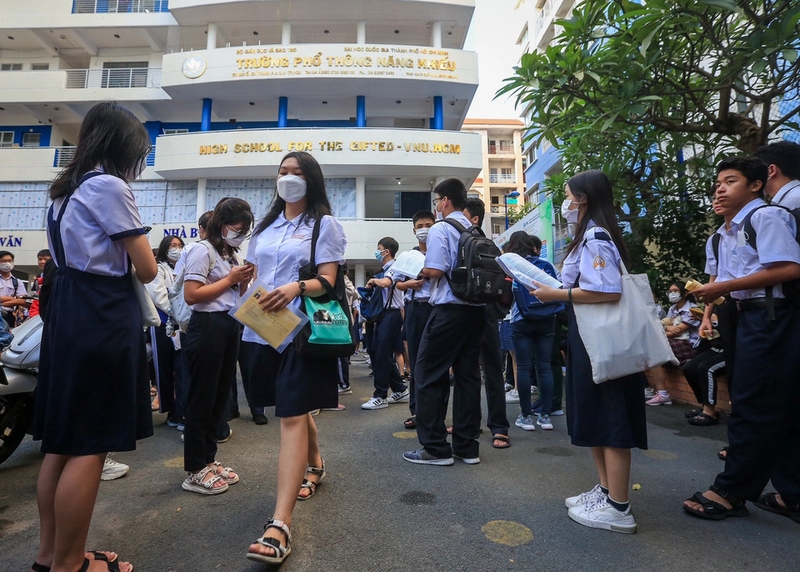 Đối với địa điểm học tập là Cơ sở Quận 5