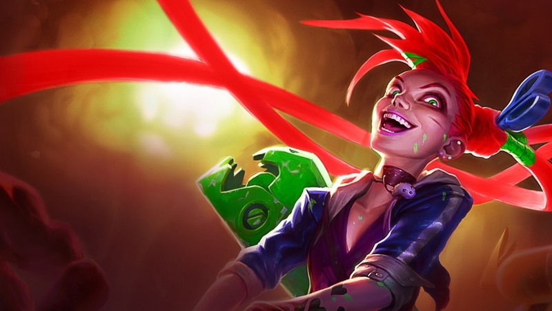 Tới giữa trận, bạn lên cấp 6 rồi tích luỹ tiền tìm về đội hai tướng Pantheon và Twitch