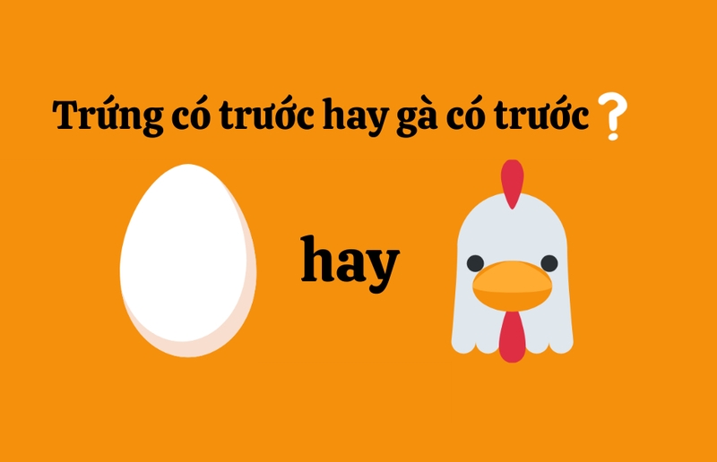 Quả trứng có trước hay con gà có trước (ảnh 3)